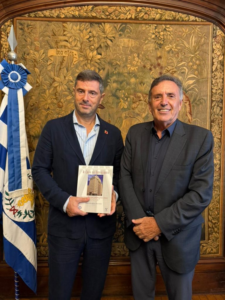 Kreu i DHTIT-së, z.Jaka dhe delegacioni shqiptar i biznesit priten në takim zyrtar nga Dhoma e Tregtisë së Rio de Janeiro