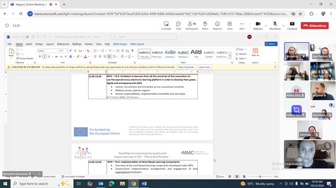 RAPPORT: From Online Collaboration to Our Next Meeting in Tirana