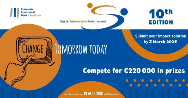 Nxitoni të aplikoni për edicionin e 10-të “Social Innovation Tournament”.  Mund të jeni ju fituesi i çmimeve “tunduese”.