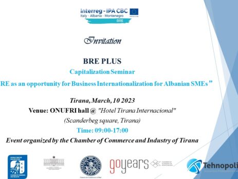 BRE as an opportunity for Business Internationalization for Albania SMEs